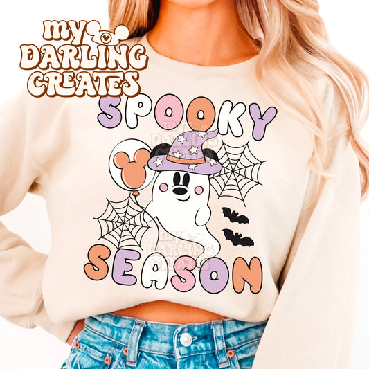 Spooky Season Pastel Micki PNG